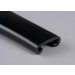 PVC Handlauf schwarz 001 für Flachstahl 40 x 8 mm
