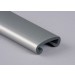 PVC Handlauf weißaluminium 011 für Flachstahl 40 x 8 mm