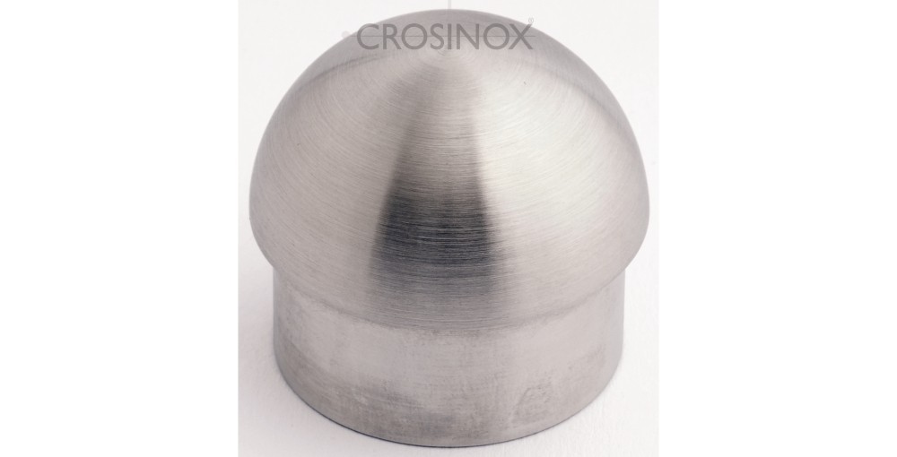 Crosinox Halbkugelkappen für Rundrohr 48,3 x 2,0 mm V4A