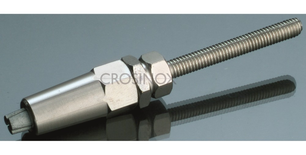 Crosinox Gewindeterminal für 4 mm Draht V4A