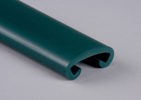 PVC Handlauf blaugrün 021 für Flachstahl 40 x 8 mm