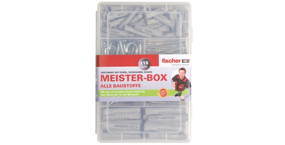 Fischer Meisterbox Universaldübel-Set UX
