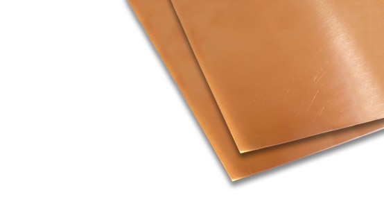 Kupferblech 1.5-3mm Cu 99% Zuschnitt bis 2000mm Platten wählbar Kupferplatte 
