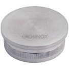 Crosinox Rändelkappe flach für Rundrohr 48,3 x 2 mm V4A