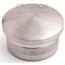 Crosinox Rändelkappe gewölbt für Rundrohr 33,7 x 2 mm V4A