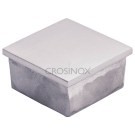 Crosinox Einsteckkappe hohl für Quadratrohr 25 x 2 mm V4A