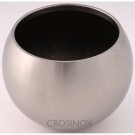Crosinox Rohrabschlusskugel für Rundrohr 33,7 mm V4A